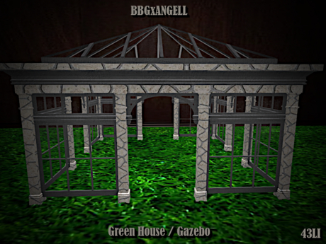 Second Life Marketplace - *BBG* Green House / Gazebo